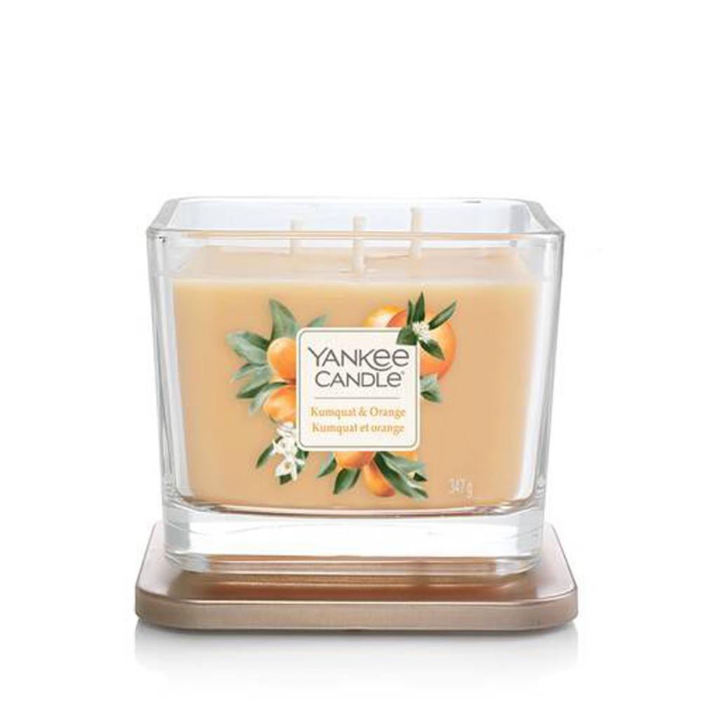 Yankee Candle Kumquat & Orange Elevation Medium Jar Candle Extra Image 1